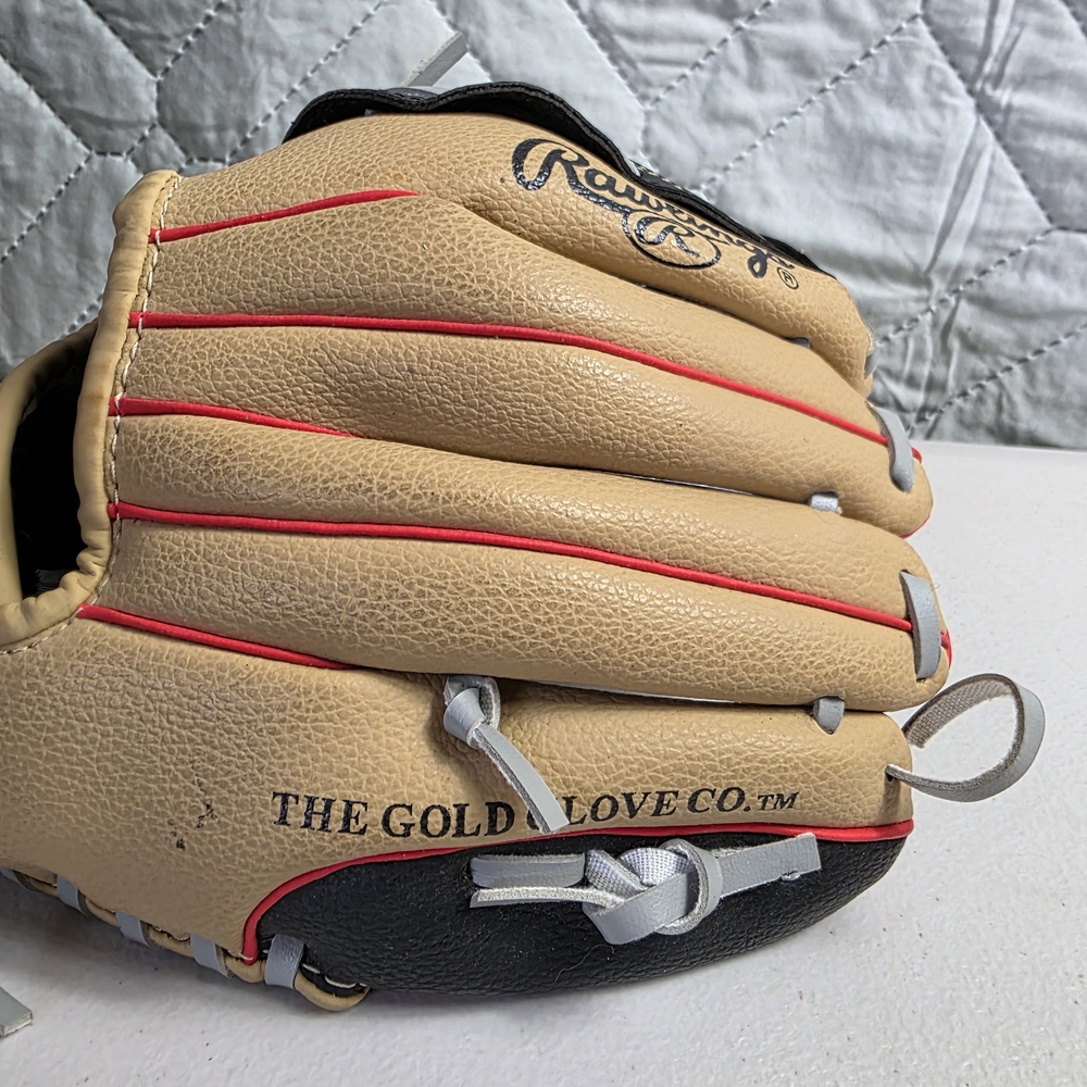 Rawlings Men’s Tan and Black Baseball Glove - Picture 9 of 9